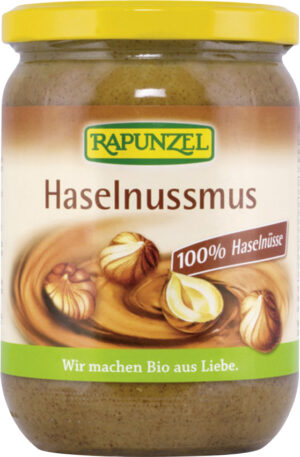 RAPUNZEL Haselnussmus                   Glas 500 g