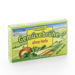 RAPUNZEL Gemuese Bruehwuerfel ohne Hefe 80 g