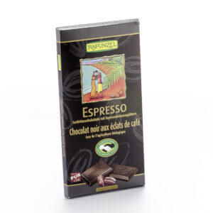 RAPUNZEL Schokolade Espresso Zartbitter 55 % 80 g
