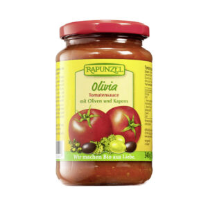RAPUNZEL Sauce Tomaten Olivia Glas 340 g