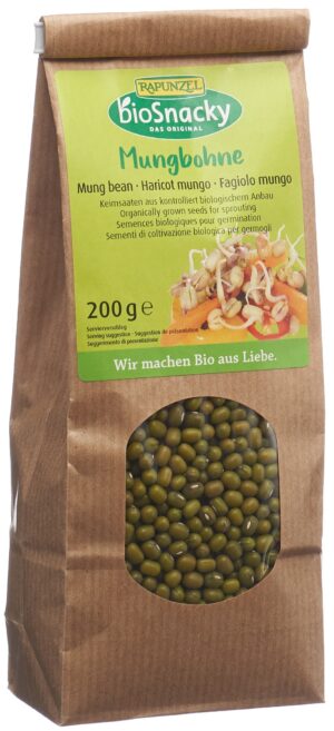 BIOSNACKY Mungbohne                      Btl 200 g