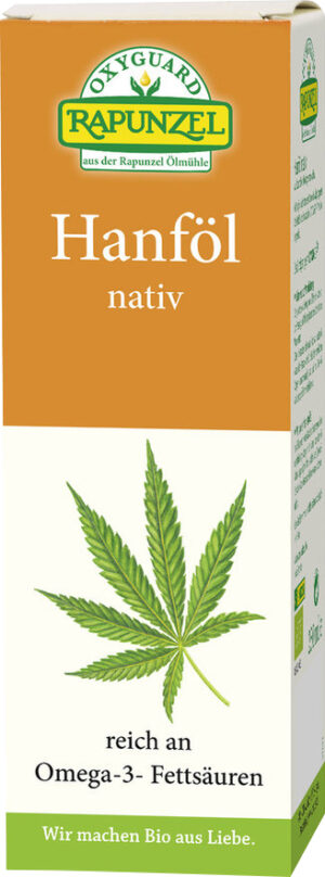 RAPUNZEL Hanföl nativ Oxyguard           Fl 250 ml