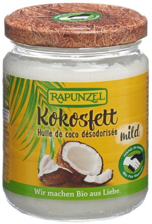 RAPUNZEL Kokosfett                      Glas 200 g