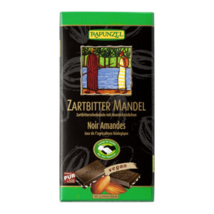 RAPUNZEL Schokolade Mandeln Zartbitter 55 % 80 g