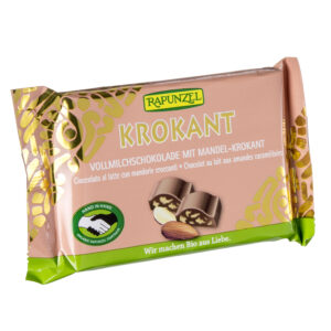 RAPUNZEL Schokolade Cristal Mand Krok Vollm 100 g