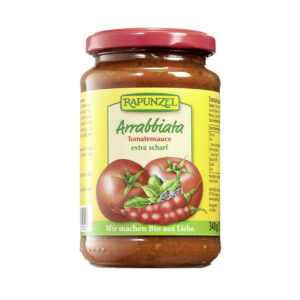 RAPUNZEL Sauce Tomaten Arrabbiata Glas 340 g