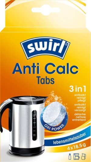 SWIRL Anti Calc 3in1 Tabs 4 x 18.5 g