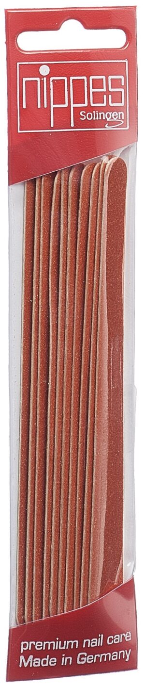NIPPES Kartonnagelfeilen 13cm               10 Stk