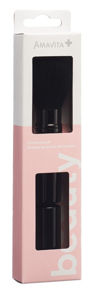 AMAVITA Beauty Taschenpinsel 100% vegan
