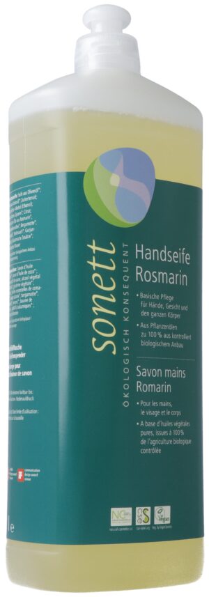 SONETT Handseife Rosmarin Nachfüllflasche Fl 1 lt