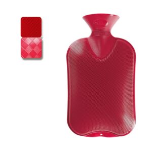 FASHY Waermflasche 2l Halblamelle cranberry