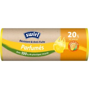 SWIRL Duft-Müllbeutel 20l Lemon-Melon       25 Stk