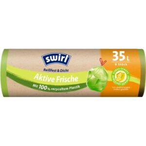 SWIRL Müllbeutel Aktive Frische 35l    Rolle 9 Stk