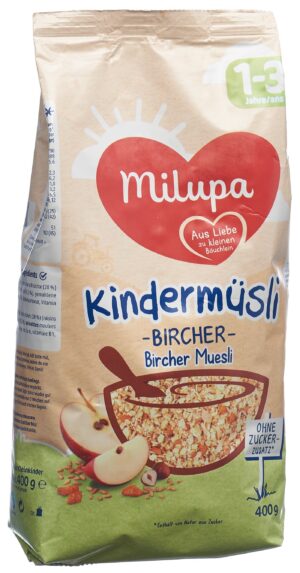 MILUPA Kindermüsli zartes Bircher 400 g