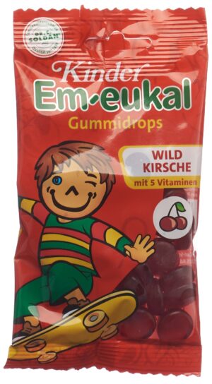 SOLDAN EM-EUKAL Kids Gumdrops Wildkirsche Btl 75 g