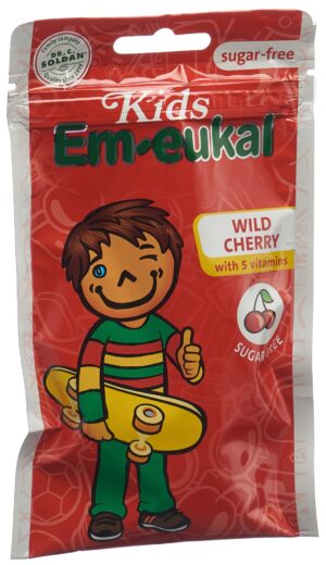 SOLDAN EM-EUKAL Kids Wildkirsche zuckerfreBtl 75 g