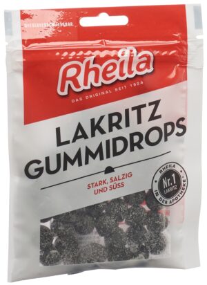 SOLDAN RHEILA Lakritz Gummidrops          Btl 90 g