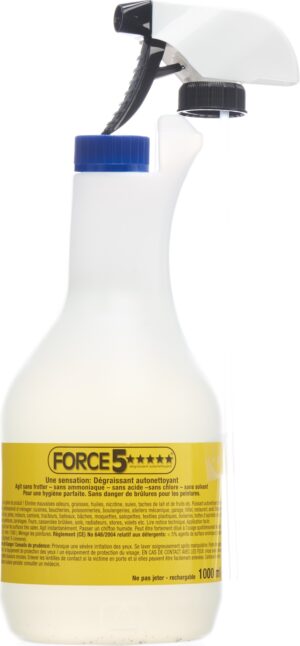 FORCE 5 Selbstreinigender Fettlöser   Vapo 1000 ml