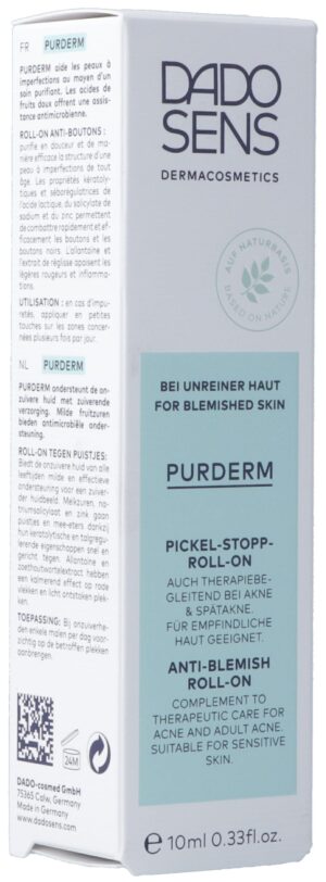 DADO SENS PurDerm Pickel Stop Roll-on 10 ml
