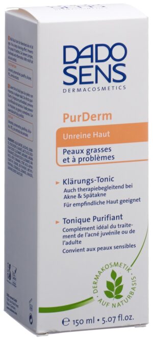 DADO SENS PurDerm Klaerungstonic            150 ml