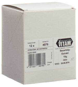 VITAM Sauerteig Extrakt Bio            12 Btl 15 g