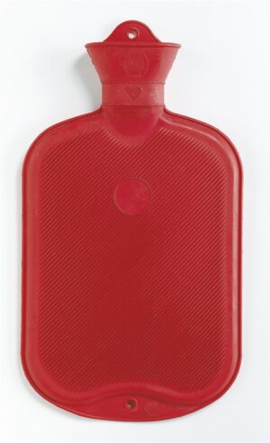 SANGER Wärmflasche 2l Lamelle 1seitig rot