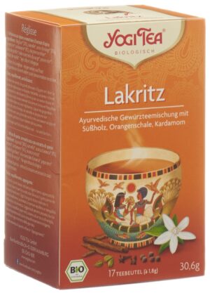 YOGI TEA Lakritz Egyptian Spice     17 Btl 1.800 g
