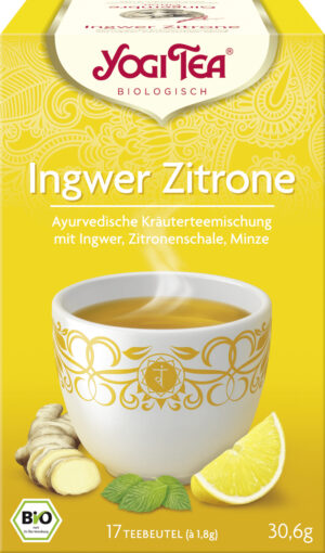 YOGI TEA Ingwer Zitrone Tee         17 Btl 1.800 g