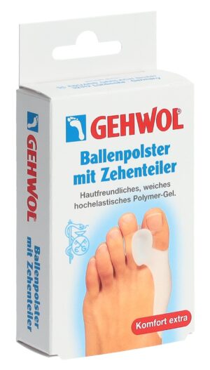 GEHWOL Ballenpolster mit Zehenteiler