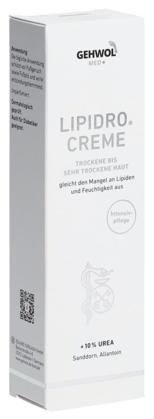 GEHWOL MED Creme Lipidro mit 10% Urea     Tb 75 ml
