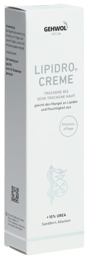 GEHWOL MED Lipidro Creme mit 10% Urea    Tb 125 ml