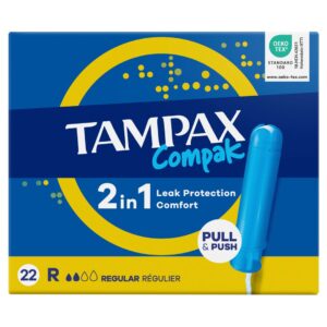 TAMPAX Tampons Compak Regular               22 Stk