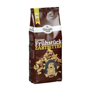 BAUCKHOF Knusper Frühstück Zartbitt gluteBtl 300 g