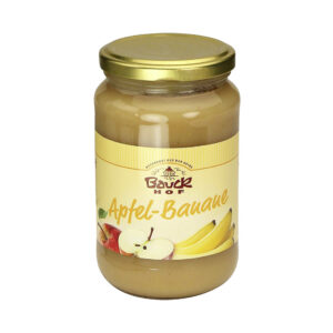 BAUCKHOF Apfelmark-Banane ungesuesst Glas 360 g