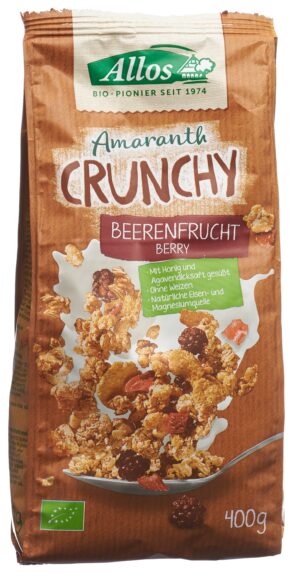 ALLOS Amaranth Crunchy Beerenfrucht      Btl 400 g