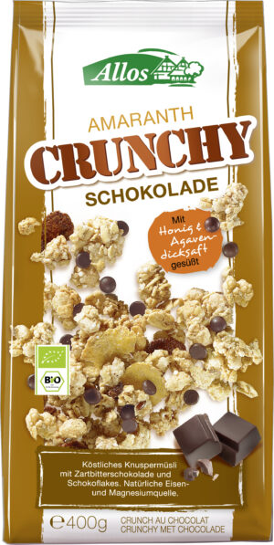 ALLOS Amaranth Crunchy Schokolade Btl 400 g