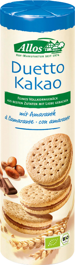 ALLOS Duetto Kakao mit Amaranth 330 g