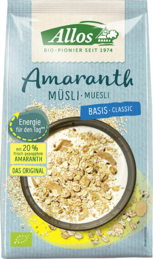 ALLOS Amaranth Müsli Basis               Btl 375 g