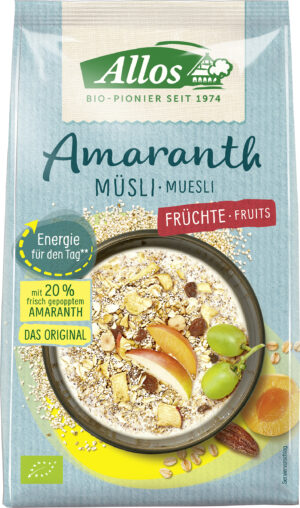 ALLOS Muesli Amaranth Fruechte Btl 1.5 kg
