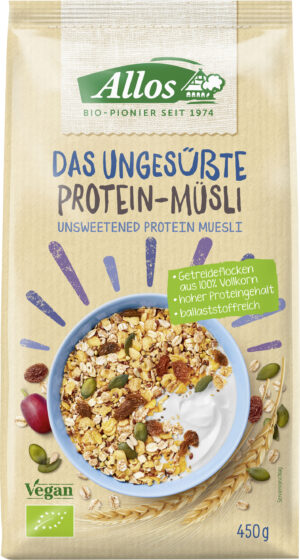 ALLOS Das ungesüsste Protein-Müsli       Btl 450 g