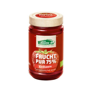 ALLOS Frucht Pur Konfituere 75% Erdbeere Bio 250 g