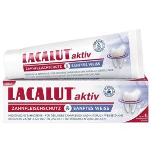 LACALUT aktiv Zahncreme sanftes Weiss        75 ml