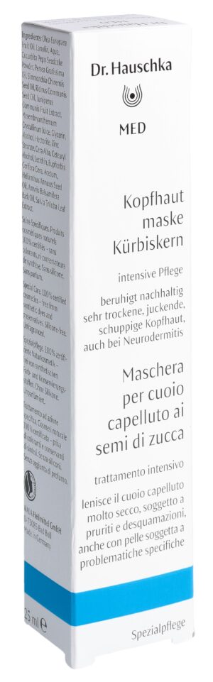 DR. HAUSCHKA MED Kopfhautmaske Kürbiskern Tb 25 ml