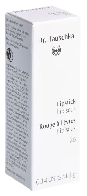 DR. HAUSCHKA Lipstick 26 hibiscus          4.100 g