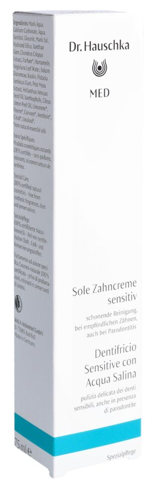 DR. HAUSCHKA MED Zahncreme Sole sens      Tb 75 ml