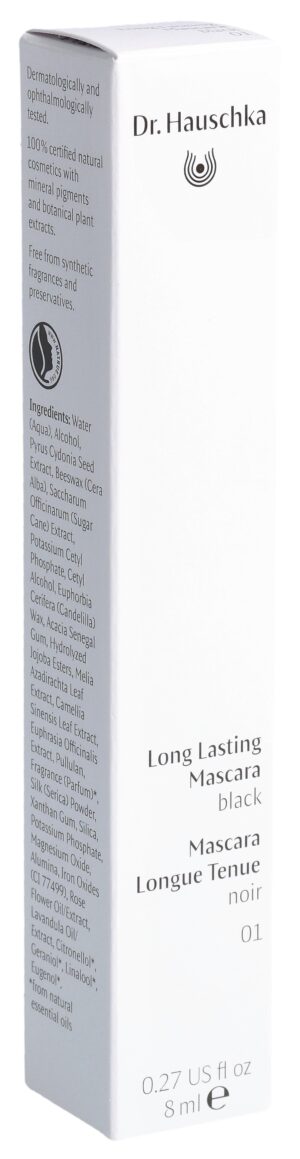 DR. HAUSCHKA Long Lasting Mascara 01 black    8 ml