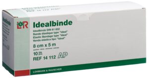 L+R Idealbinde 8cmx5m 10 Stk