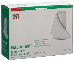 RAUCOLAST elastische Fixierbinde 6cmx4m     20 Stk