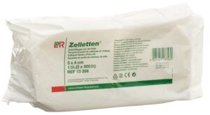L+R Zelletten Zellstofftupfer Rollen         2 Stk