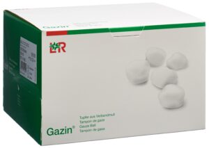 GAZIN Tupfer aus Verbandmull Gr3 20f st 25 5 Stk